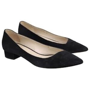 Giorgio Armani Suede Leather Pointy Ballet Flats Size 7.5
